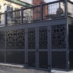 tuscan olive lattice design