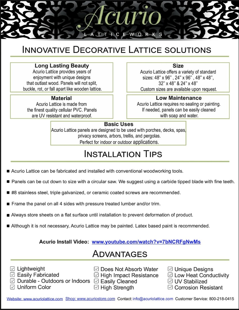 Acurio-Installation-Tips