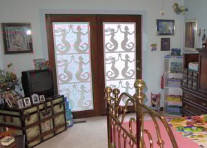 custom vinyl panel mermaids