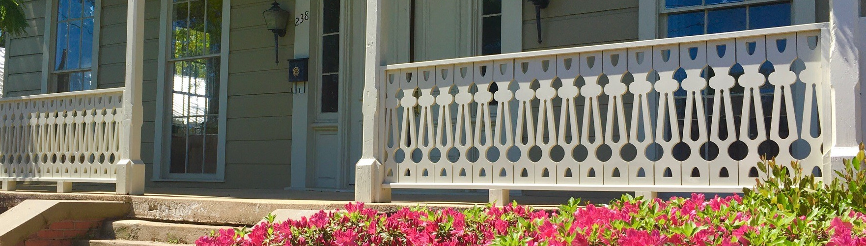 Vinyl Balusters and Decorative Accent Panel Wall Expressions