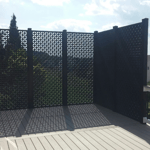 Moorish Circles Balcony Privacy Wall