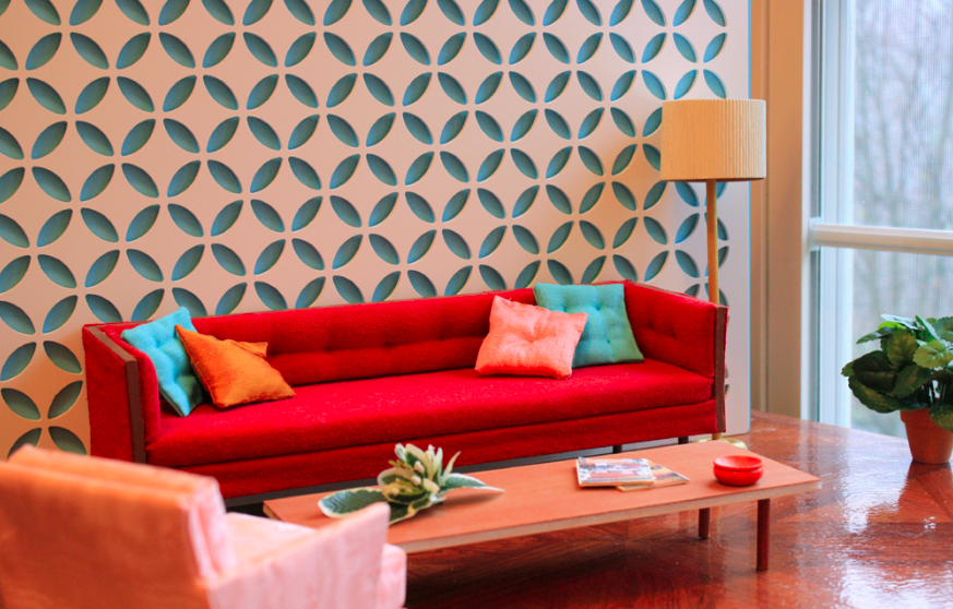 Moorish Circles Minitature Doll House