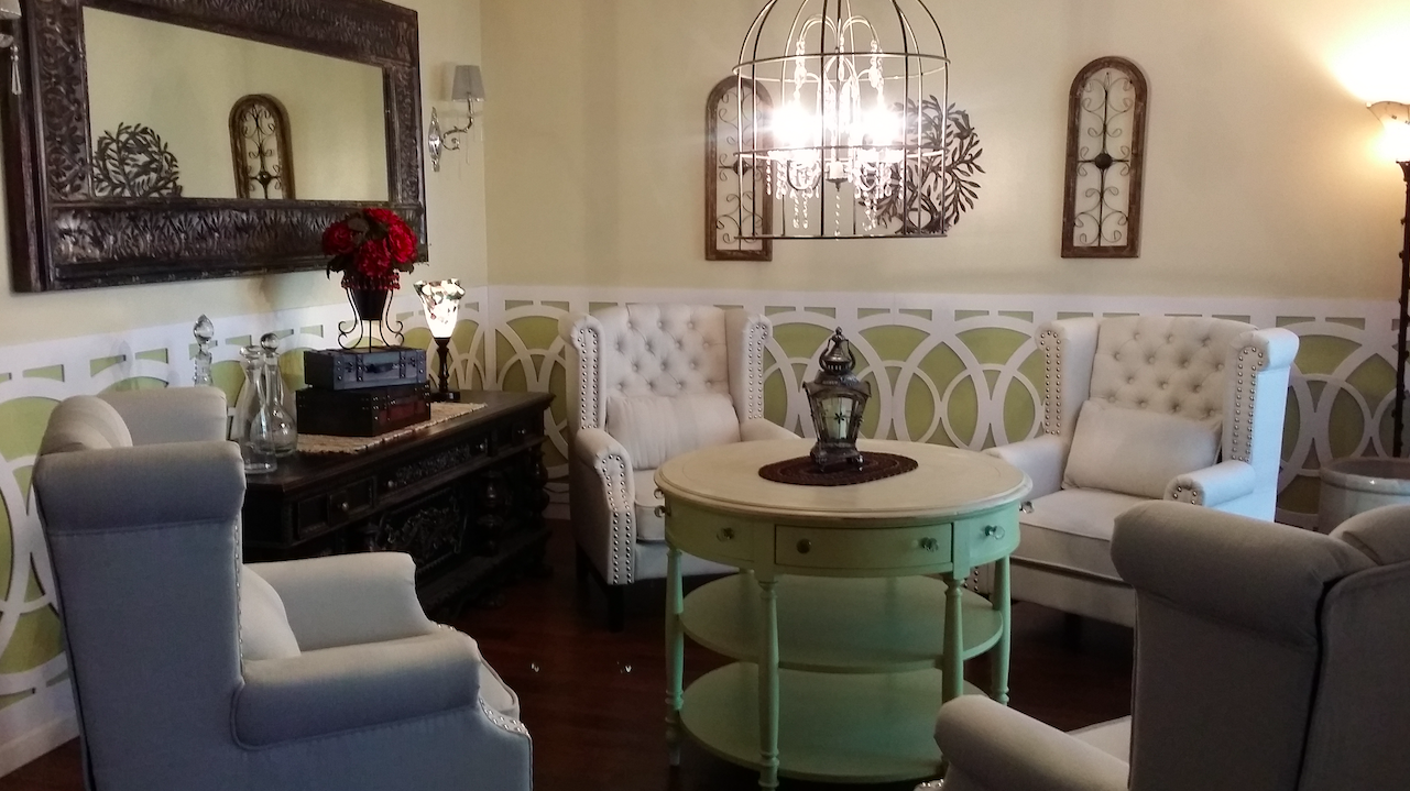 decorative vinyl lattice formal in home