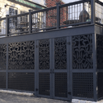 Olive Branch Lattice Design - Deck Skirting